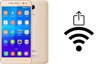 Generar QR con la clave Wifi en un Haier L7