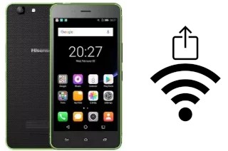 Generar QR con la clave Wifi en un HiSense C30 Lite