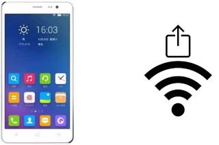 Generar QR con la clave Wifi en un HiSense E625T