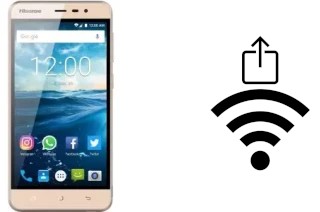 Generar QR con la clave Wifi en un HiSense F10