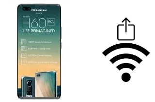 Generar QR con la clave Wifi en un HiSense H60 5G