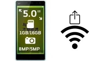 Generar QR con la clave Wifi en un HiSense I632M