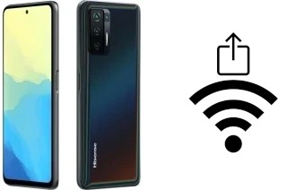 Generar QR con la clave Wifi en un HiSense INFINITY H50S 5G