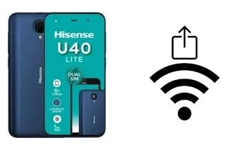 Generar QR con la clave Wifi en un HiSense U40 Lite