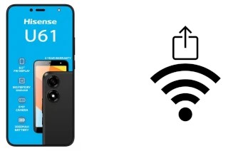 Generar QR con la clave Wifi en un HiSense U61