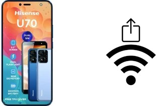 Generar QR con la clave Wifi en un HiSense U70