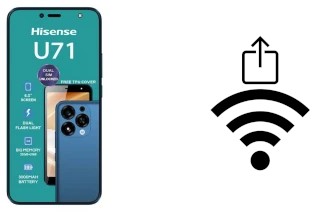 Generar QR con la clave Wifi en un HiSense U71