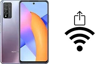 Generar QR con la clave Wifi en un Honor 10X Lite