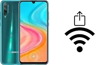 Generar QR con la clave Wifi en un Honor 20 lite (China)