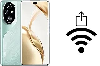 Cómo generar un código QR con la contraseña Wifi en un Honor 200 Pro