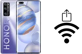 Generar QR con la clave Wifi en un Honor 30 Pro+