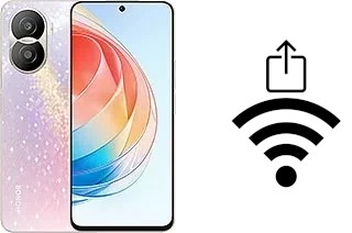 Cómo generar un código QR con la contraseña Wifi en un Honor X40i