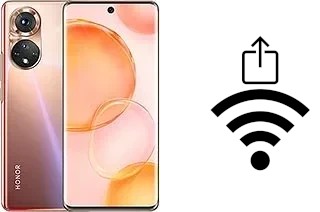 Generar QR con la clave Wifi en un Honor 50