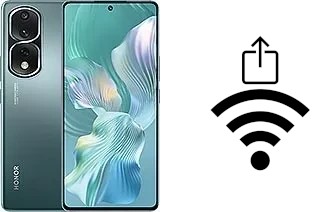 Cómo generar un código QR con la contraseña Wifi en un Honor 80 Pro Flat