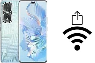 Cómo generar un código QR con la contraseña Wifi en un Honor 80 Pro