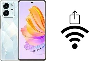 Cómo generar un código QR con la contraseña Wifi en un Honor 80 SE