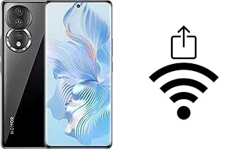 Generar QR con la clave Wifi en un Honor 80