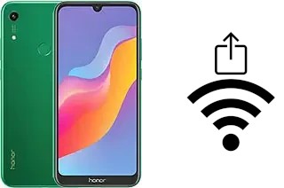 Generar QR con la clave Wifi en un Honor 8A Prime