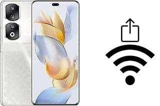 Generar QR con la clave Wifi en un Honor 90 Pro