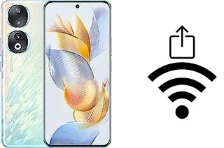 Generar QR con la clave Wifi en un Honor 90