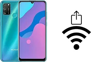 Generar QR con la clave Wifi en un Honor 9A