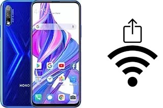 Cómo generar un código QR con la contraseña Wifi en un Honor 9X (China)