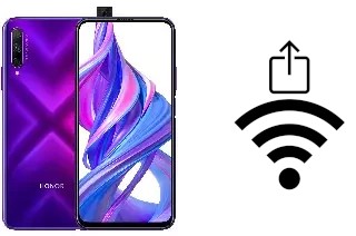 Generar QR con la clave Wifi en un Honor 9X Pro