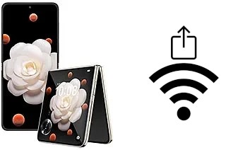 Cómo generar un código QR con la contraseña Wifi en un Honor Magic V Flip