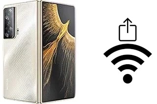 Generar QR con la clave Wifi en un Honor Magic Vs Ultimate