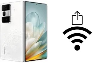 Cómo generar un código QR con la contraseña Wifi en un Honor Magic Vs3