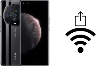 Generar QR con la clave Wifi en un Honor Magic3 Pro+