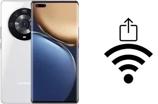 Generar QR con la clave Wifi en un Honor Magic3 Pro