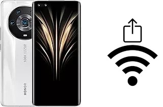 Cómo generar un código QR con la contraseña Wifi en un Honor Magic4 Ultimate