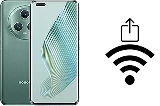 Generar QR con la clave Wifi en un Honor Magic5 Pro