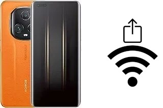 Generar QR con la clave Wifi en un Honor Magic5 Ultimate