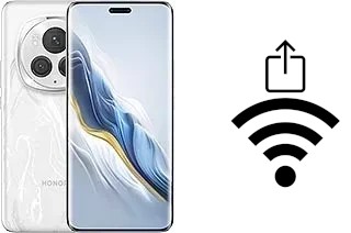 Generar QR con la clave Wifi en un Honor Magic6 Pro