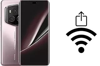 Cómo generar un código QR con la contraseña Wifi en un Honor Magic6 RSR Porsche Design