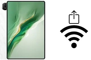 Cómo generar un código QR con la contraseña Wifi en un Honor MagicPad 2 12.3