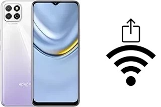 Cómo generar un código QR con la contraseña Wifi en un Honor Play 20