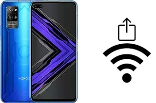 Cómo generar un código QR con la contraseña Wifi en un Honor Play4 Pro