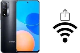 Cómo generar un código QR con la contraseña Wifi en un Honor Play 5T Pro