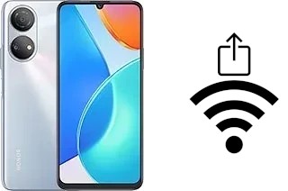 Cómo generar un código QR con la contraseña Wifi en un Honor Play 30 Plus