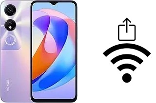 Cómo generar un código QR con la contraseña Wifi en un Honor Play 40