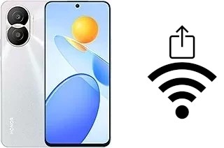 Cómo generar un código QR con la contraseña Wifi en un Honor Play7T Pro