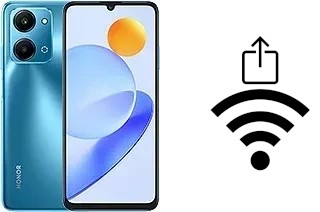 Generar QR con la clave Wifi en un Honor Play7T