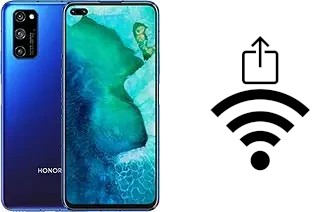 Generar QR con la clave Wifi en un Honor V30 Pro