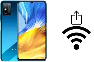 Generar QR con la clave Wifi en un Honor X10 Max 5G