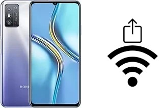 Generar QR con la clave Wifi en un Honor X30 Max