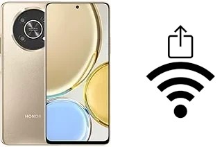 Cómo generar un código QR con la contraseña Wifi en un Honor X30