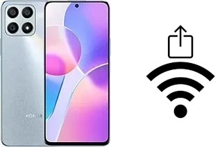 Cómo generar un código QR con la contraseña Wifi en un Honor X30i